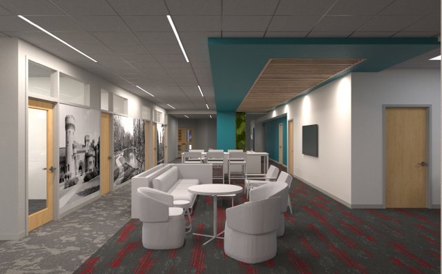 Buckeye Commons Collaboration Zone Rendering