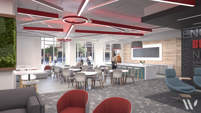 Buckeye Commons North Lounge Rendering