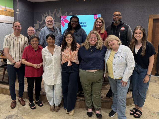 Buckeye Commons team posing for a picture together